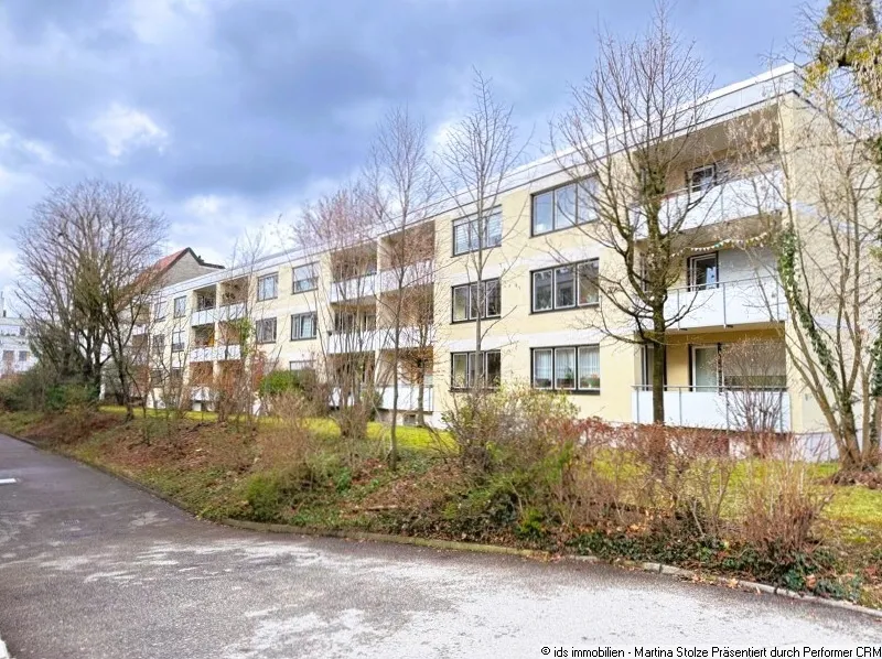 Bestes Nymphenburg: gemütliche 3-Zi.-Wohnung mit großem Süd-Balkon im Hochparterre