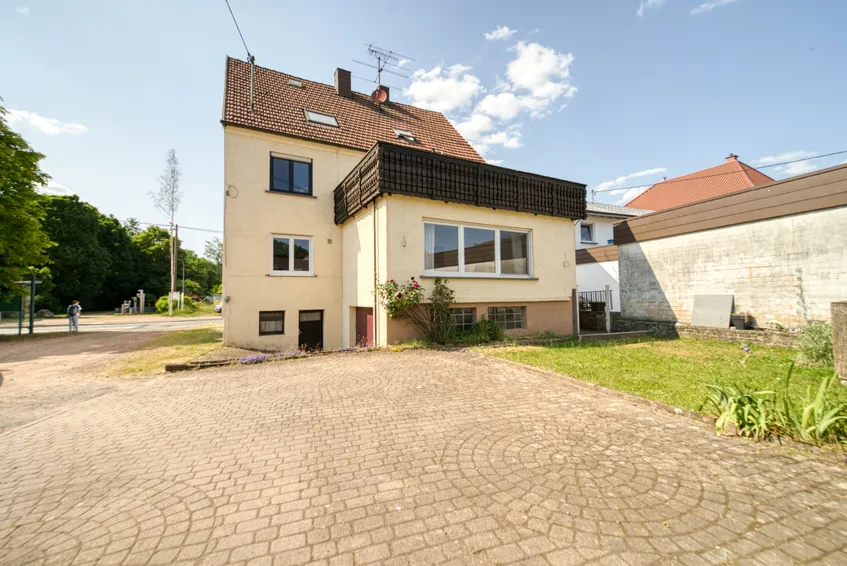 Balkon in Richtung Garten