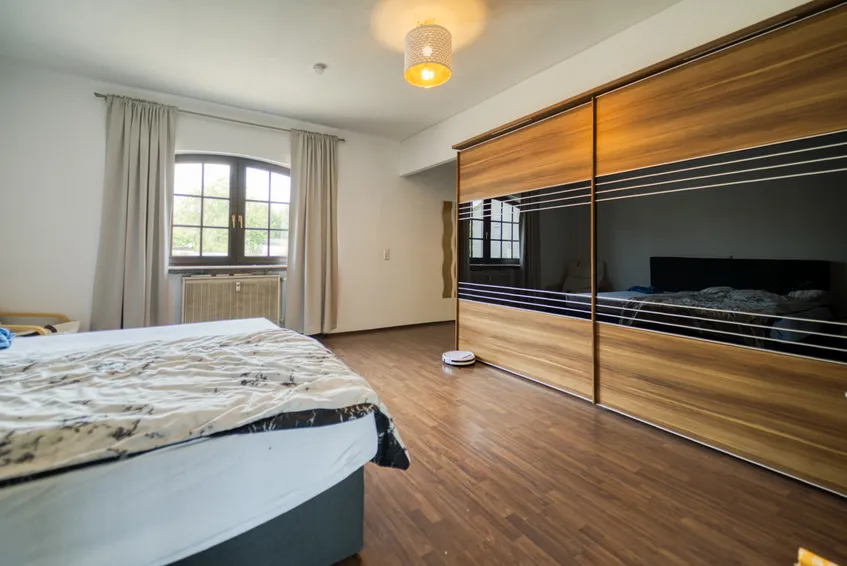 Schlafzimmer untere Wohnung