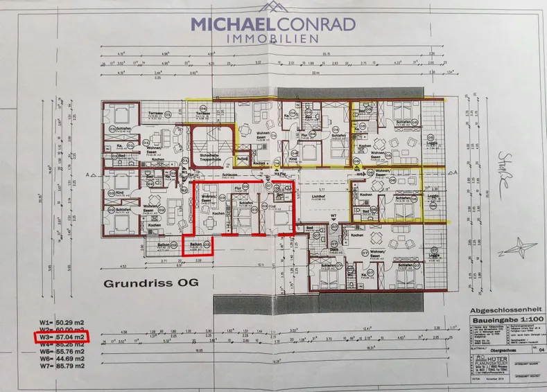 Grundriss Wohnung