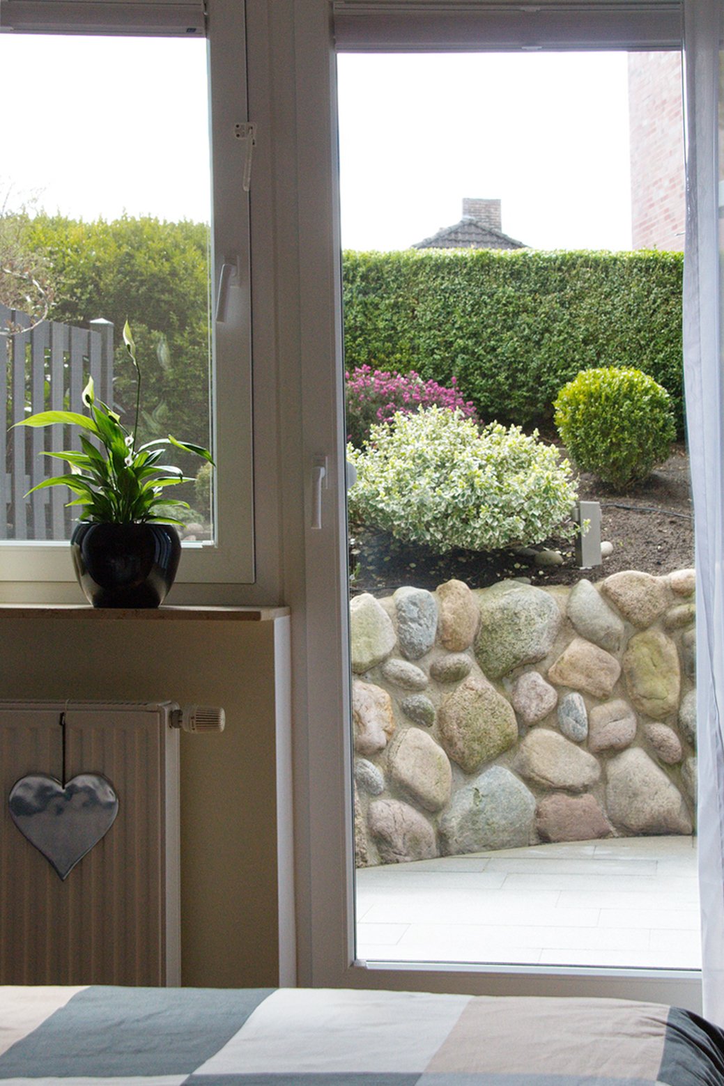 Blick aus Schlafzimmer