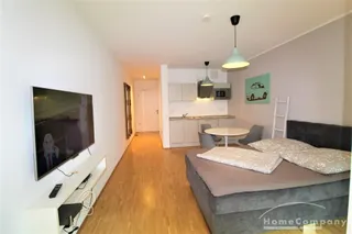 220198 HomeCompany Dresden Möbliert/Furnished Studio Apartment mit Balkon in Dresden-Äußere Neustadt max. 2 Personen
