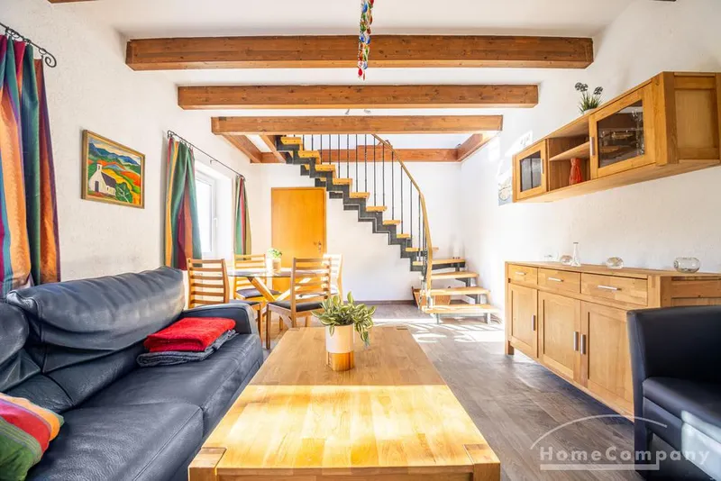 9500 HomeCompany Dresden Möbliert/Furnished 3-Zimmer Apartment / Haus mit Gartennutzung in Dresden-Rochwitz max. 4 Personen
