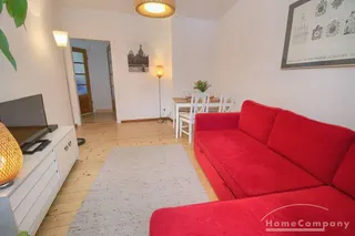 Blick vom Wohnzimmer Richtung Flur
