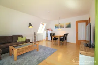 2079511 HomeCompany Dresden Möbliert/Furnished 2-Zimmer Wohnung mit Dachterrasse in Dresden-Striesen YouTube Virtual Tour max. Personen 2