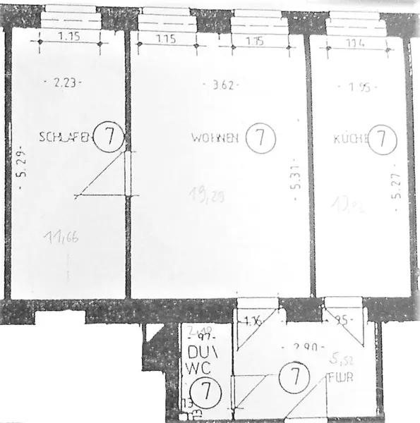 22884 HomeCompany Dresden Möbliert/Furnished 2-Zimmer Wohnung in Dresden-Neustadt max. 4 Personen