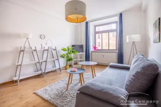 216411L HomeCompany Dresden Möbliert/Furnished 2-Zimmer Apartment in Dresden-Friedrichstadt max. 3 Personen