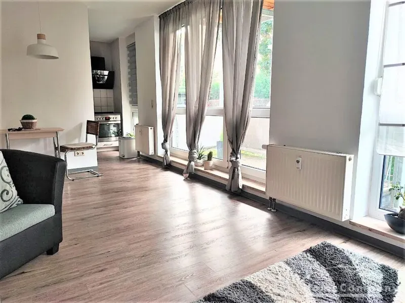 18839 HomeCompany Dresden Möbliert/Furnished Studio Apartment mit Balkon in Dresden-Cotta max. 1 Person