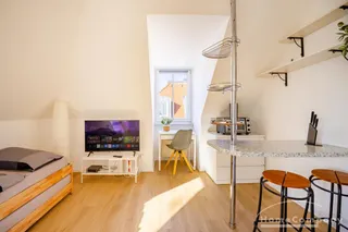 23447 HomeCompany Dresden Möbliert/Furnished Studio Apartment in Dresden mit Balkon Nähe Universität max. 2 Personen