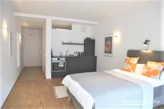 1373418 HomeCompany Dresden Möbliert/Furnished Studio Apartment mit Balkon in Dresden-Neustadt max. 2 Personen