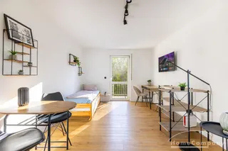 2275819 HomeCompany Dresden Möbliert/Furnished Studio Apartment mit Balkon in Dresden-Plauen/Uninähe max.2 Personen
