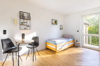 2275819 HomeCompany Dresden Möbliert/Furnished Studio Apartment mit Balkon in Dresden-Plauen/Uninähe max.2 Personen