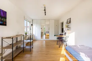 2275819 HomeCompany Dresden Möbliert/Furnished Studio Apartment mit Balkon in Dresden-Plauen/Uninähe max.2 Personen