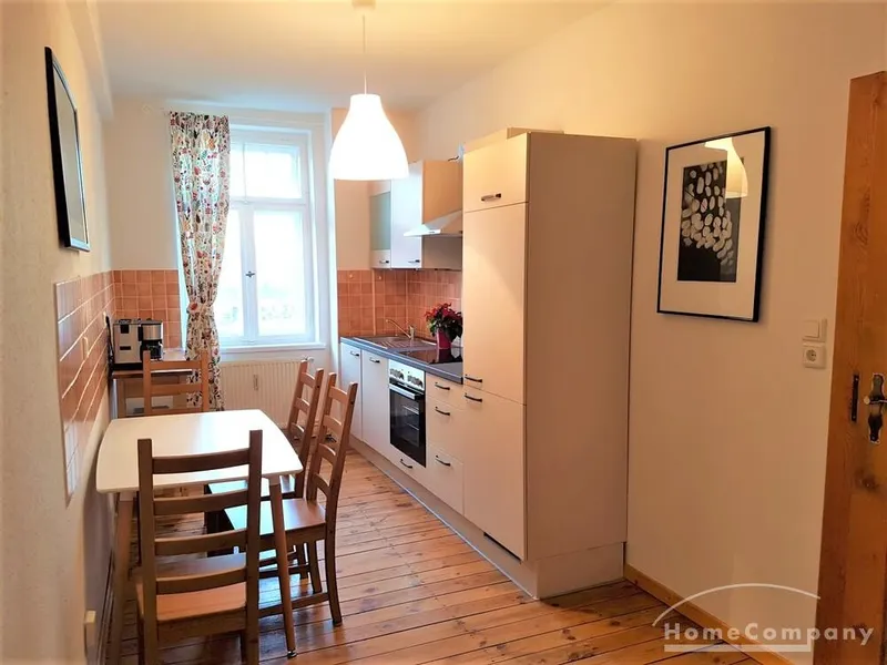 202153R HomeCompany Dresden Möbliert/Furnished 3-Zimmer Apartment in Dresden-Friedrichstadt max. 4 Personen