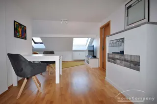 12105 HomeCompany Dresden Möbliert/Furnished 2-Zimmer Dachgeschoß Apartment in Wilsdruffer Vorstadt/Seevorstadt-West max. 2 Personen