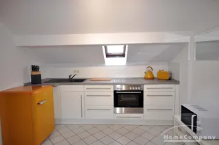 12105 HomeCompany Dresden Möbliert/Furnished 2-Zimmer Dachgeschoß Apartment in Wilsdruffer Vorstadt/Seevorstadt-West max. 2 Personen