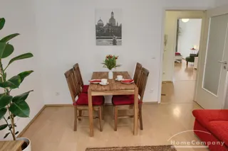 17709 HomeCompany Dresden Möbliert/Furnished 2-Zimmer Apartment mit Balkon in Dresden-Neustadt max. 3 Personen
