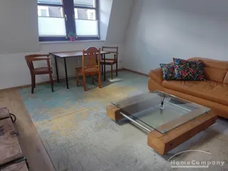 25508 HomeCompany Dresden Möbliert/Furnished 2-Zimmer Maisonette Apartment in Dresden-Neustadt max. 3 Personen