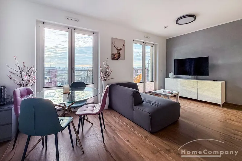 26055 HomeCompany Dresden Möbliert/Furnished 1-Zimmer Apartment in Dresden-Hafencity mit Balkon max. 2 Personen