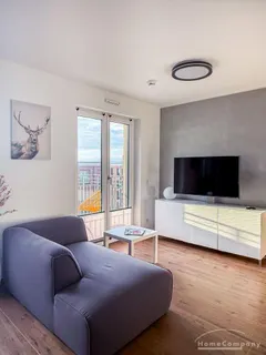 26055 HomeCompany Dresden Möbliert/Furnished 1-Zimmer Apartment in Dresden-Hafencity mit Balkon max. 2 Personen