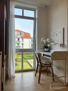 26133 HomeCompany Dresden Möbliert/Furnished 2-Zimmer Apartment mit Balkon Nähe Elbepark! max. 2 Personen