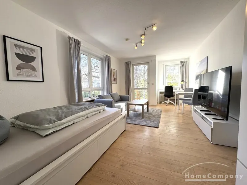 2656317 HomeCompany Dresden Möbliert/Furnished Studio Apartment in Dresden-Plauen max. 2 Personen
