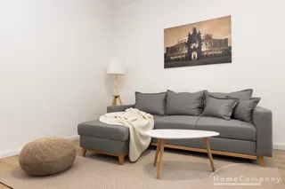 27061 HomeCompany Dresden Möbliert/Furnished 2-Zimmer-Wohnung in Dresden-Pieschen mit Terrasse max. 3 Personen