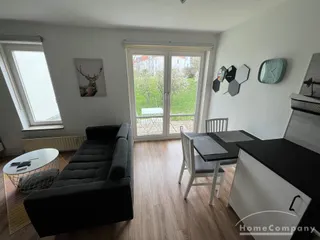 27131 HomeCompany Dresden Möbliert/Furnished Studio Apartment in Dresden-Laubegast mit Terrasse max. 1-2 Personen