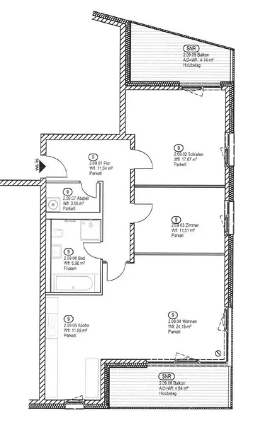 27535 HomeCompany Dresden Möbliert/Furnished 3-Zimmer Wohnung in Radebeul max. 4 Personen