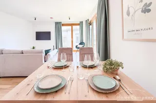27535 HomeCompany Dresden Möbliert/Furnished 3-Zimmer Wohnung in Radebeul max. 4 Personen