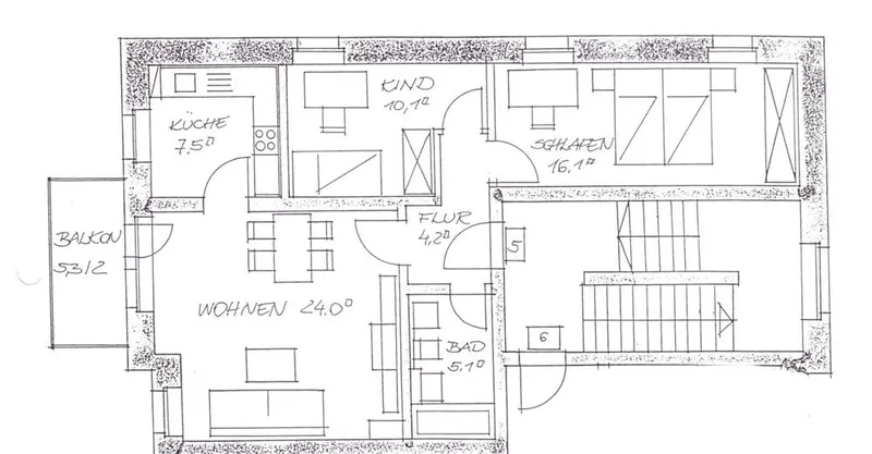 3-Raumwohnung in Dresden-Cotta mit Balkon und Garage! Leerstehend!