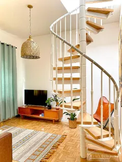 27678 HomeCompany Möbliert/Furnished 2-Zimmer Apartment in Leipzig mit Dachterrasse max. 2 Personen