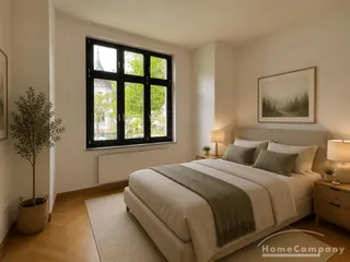 28024 HomeCompany Dresden Möbliert/Furnished 2-Zimmer Apartment  im Herzen der Radeberger Vorstadt mit 2 Balkonen max. 2 Personen