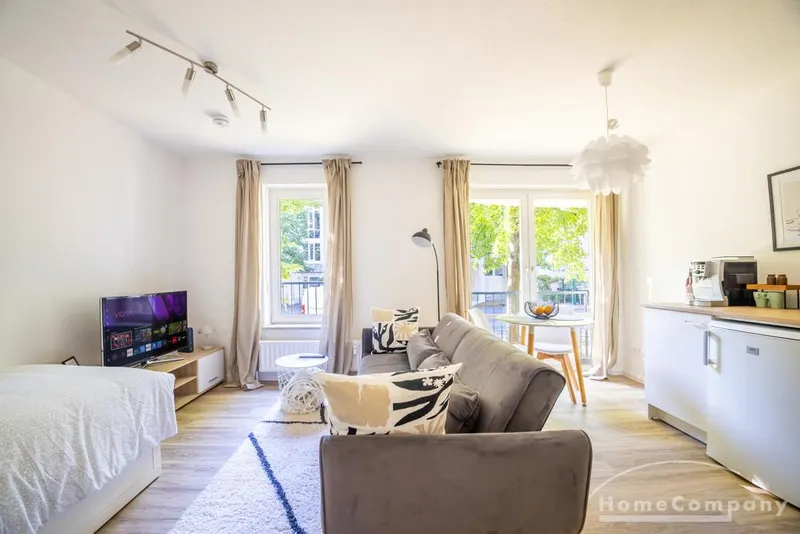 28167 HomeCompany Dresden Möbliert/Furnished Studio Apartment in Dresden-Laubegast max. 2 Personen