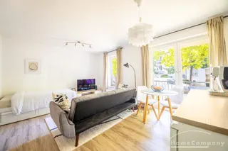 28167 HomeCompany Dresden Möbliert/Furnished Studio Apartment in Dresden-Laubegast max. 2 Personen