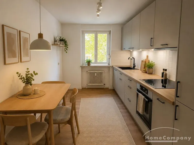 28236 HomeCompany Dresden Möbliert/Furnished 2-Zimmer Wohnung mit Balkon in Dresden-Weißig max. 3-Personen
