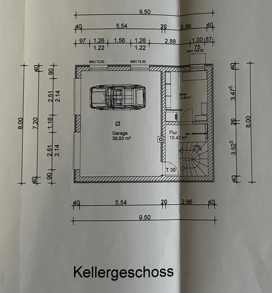 Grundriss Kellergeschoss