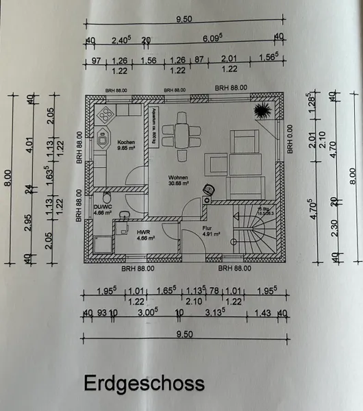 Grundriss Erdgeschoss