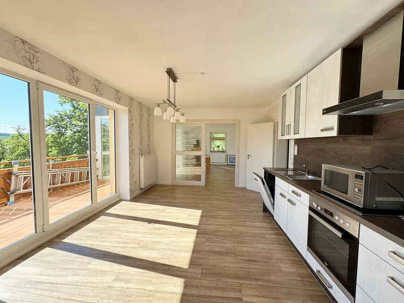 Blick zum Wohnzimmer