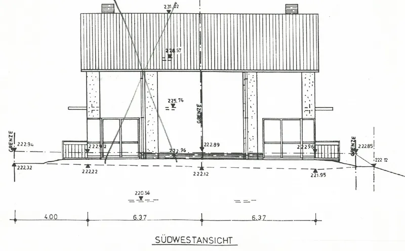 Süd-West Ansicht