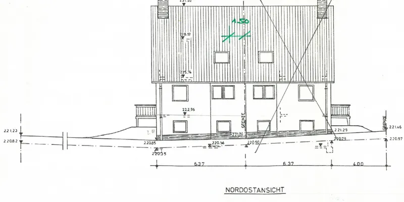 Nord-Ost Ansicht