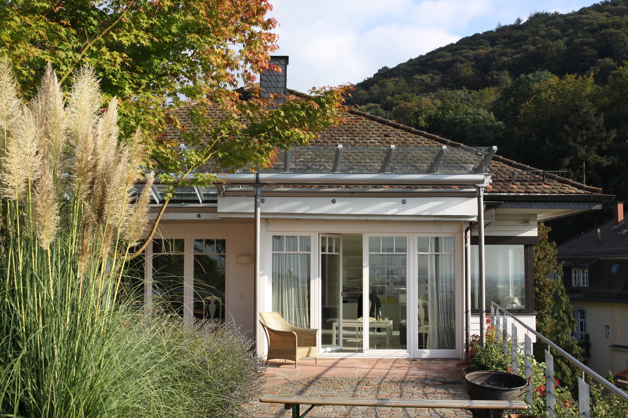 Terrassenansicht