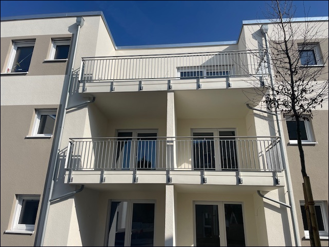 Rückseitiger Balkon