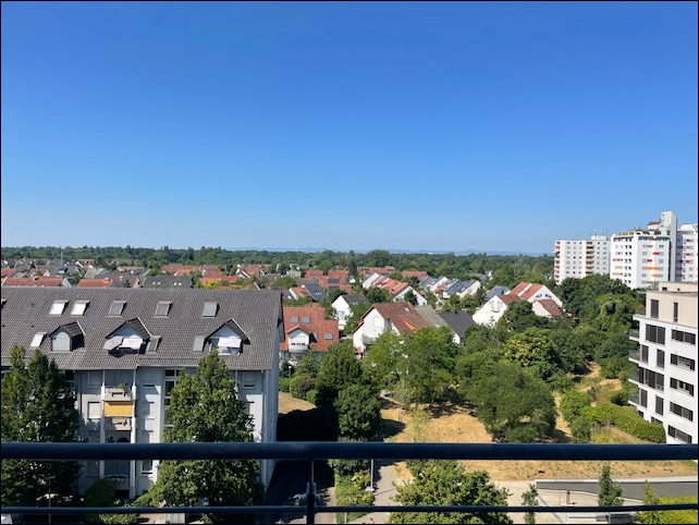 Weitblick bis in den Pfälzer Wald
