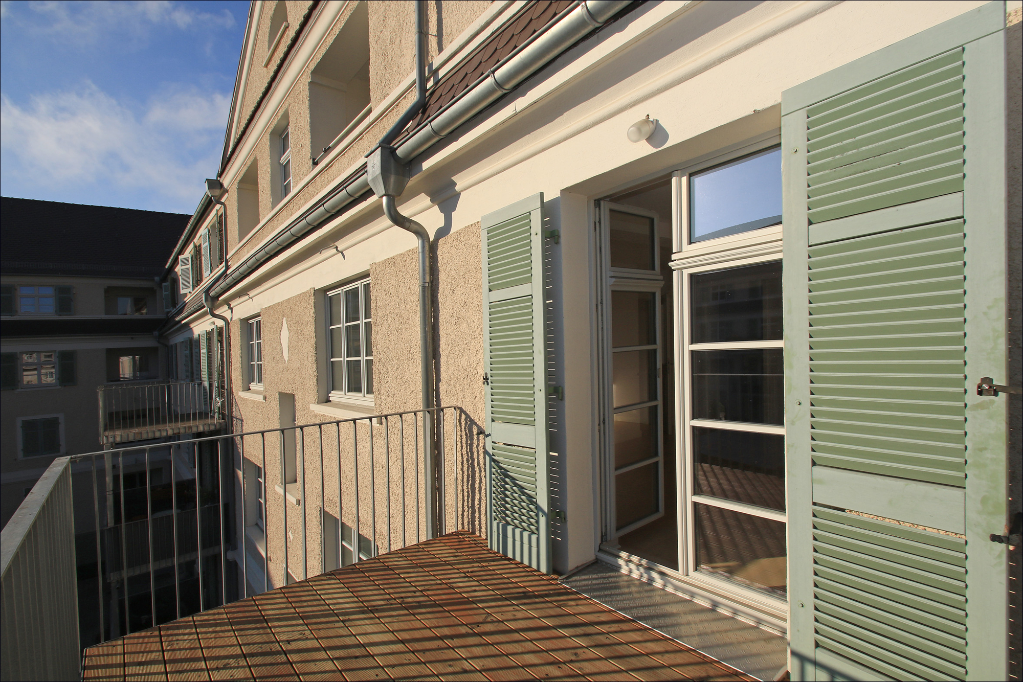 Blick Richtung Innenhof