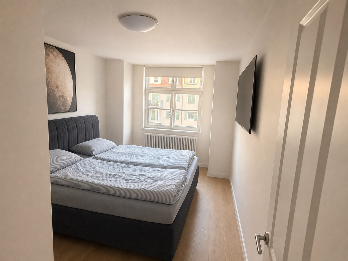 Helles Schlafzimmer