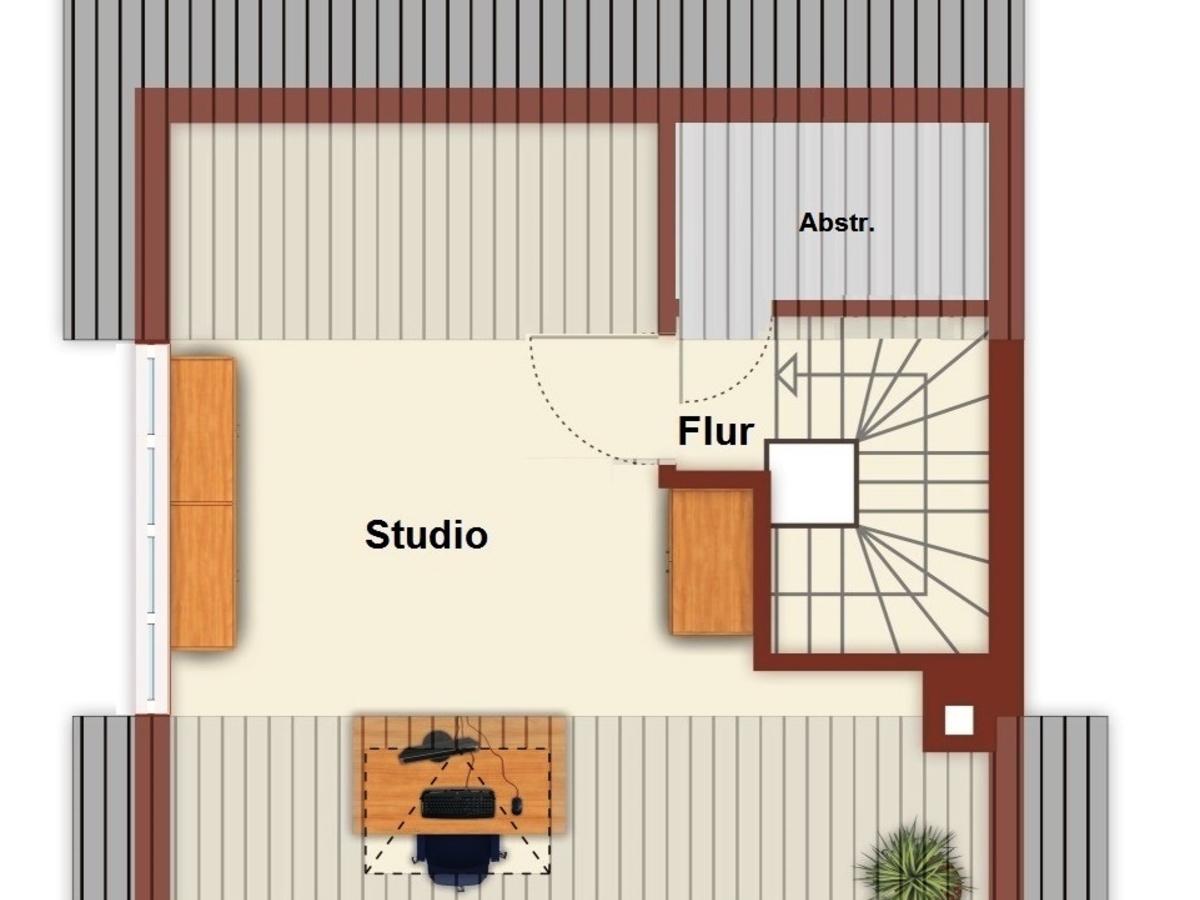 Grundriss Studio
