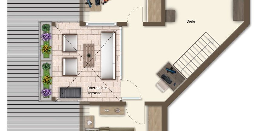 Grundriss Dachgeschoss