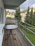 überdachter Balkon