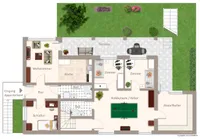 Grundriss Gartengeschoss